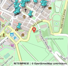 Mappa Via Catone, 00044 Frascati RM, Italia (0.202)