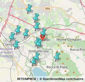 Mappa Viale Vittorio Veneto, 00044 Frascati RM, Italia (3.95231)
