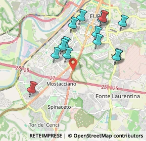 Mappa Via di Acqua Acetosa Ostiense &, 00143 Roma RM, Italia (2.10286)