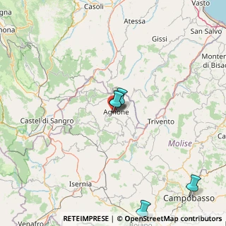 Mappa Salita Martisciano, 86081 Agnone IS, Italia (35.31182)