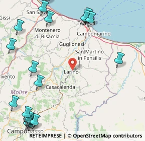 Mappa Via C.Minucio, 86035 Larino CB, Italia (27.6175)