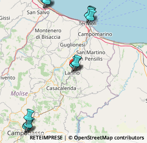 Mappa Via Console, 86035 Larino CB, Italia (24.16438)