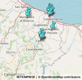 Mappa Via C.Minucio, 86035 Larino CB, Italia (15.75308)