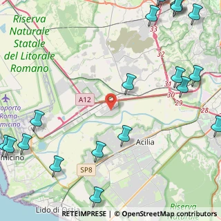 Mappa Via Franco D'Amico, 00148 Roma RM, Italia (7.5145)