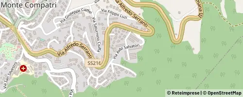 Mappa Monte Compatri