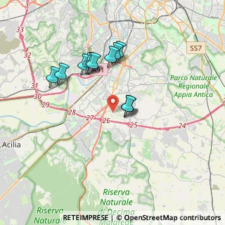 Mappa Via Giorgio Vigolo, 00143 Roma RM, Italia (3.315)