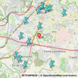 Mappa Via Giorgio Vigolo, 00143 Roma RM, Italia (3.00143)