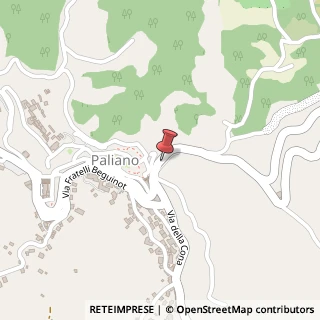 Mappa Via Porta Sabaudia, 18, 03018 Paliano, Frosinone (Lazio)