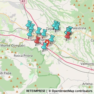Mappa Via Lecco, 00030 San Cesareo RM, Italia (3.28733)
