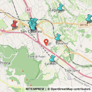Mappa Via Lecco, 00030 San Cesareo RM, Italia (2.70867)