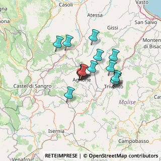 Mappa Via Don Bosco, 86081 Agnone IS, Italia (10.33688)