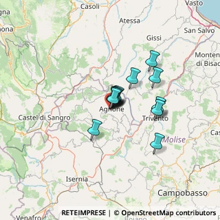 Mappa Via Don Bosco, 86081 Agnone IS, Italia (8.362)