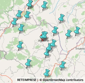 Mappa Via Don Bosco, 86081 Agnone IS, Italia (9.361)