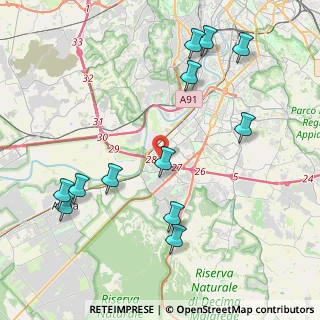 Mappa Via Nanchino, 00144 Roma RM, Italia (5.08417)