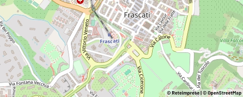 Mappa Frascati