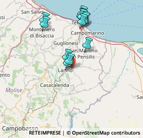 Mappa Contrada Ricupo, 86035 Larino CB, Italia (15.95462)