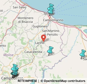 Mappa Contrada Ricupo, 86035 Larino CB, Italia (30.85333)