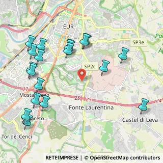 Mappa Via Mario Carucci, 00144 Roma RM, Italia (2.65263)