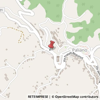 Mappa Via Colle del Bufalo, 1/a, 03018 Paliano, Frosinone (Lazio)