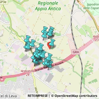 Mappa Via Filippo Anivitti, 00178 Roma RM, Italia (0.77667)