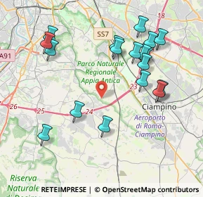Mappa Via Filippo Anivitti, 00178 Roma RM, Italia (4.47778)