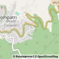 नक्शा Monte Compatri