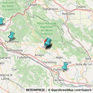 Mappa Piazza Trento e Trieste, 03014 Fiuggi FR, Italia (23.4)