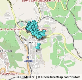 Mappa Piazza dei Frentani, 86035 Larino CB, Italia (0.264)