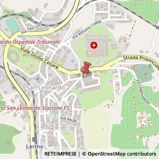 Mappa Piazza dei Frentani, 39, 86035 Larino, Campobasso (Molise)