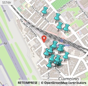 Mappa Via della Folgarella, 00043 Ciampino RM, Italia (0.244)