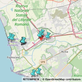 Mappa Via delle Arti, 00054 Fiumicino RM, Italia (4.59)
