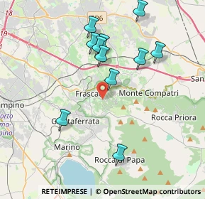 Mappa Via del Tuscolo, 00044 Frascati RM, Italia (4.01182)