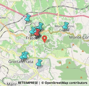 Mappa Via del Tuscolo, 00044 Frascati RM, Italia (1.6475)