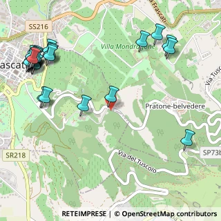 Mappa Via del Tuscolo, 00044 Frascati RM, Italia (0.8)
