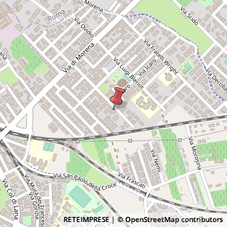 Mappa Via Alessandro Guidoni, 70, 00043 Ciampino, Roma (Lazio)