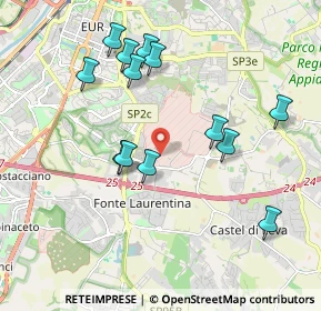 Mappa Via della Chiesa del Presidio, 00143 Roma RM, Italia (2.03308)
