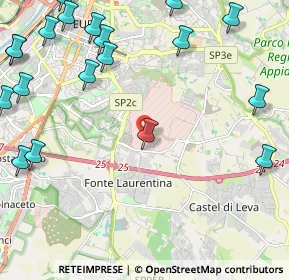 Mappa Via della Chiesa del Presidio, 00143 Roma RM, Italia (3.3805)