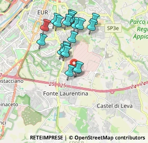Mappa Via della Chiesa del Presidio, 00143 Roma RM, Italia (1.779)