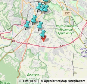 Mappa Via della Chiesa del Presidio, 00143 Roma RM, Italia (5.13636)