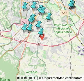 Mappa Via della Chiesa del Presidio, 00143 Roma RM, Italia (5.06059)