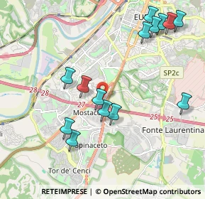 Mappa Via Fermo Ognibene, 00144 Roma RM, Italia (2.36643)