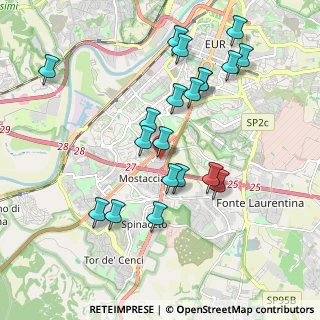 Mappa Via Fermo Ognibene, 00144 Roma RM, Italia (2.05)