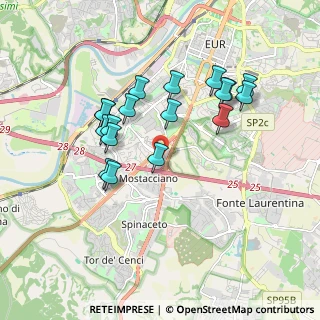 Mappa Via Fermo Ognibene, 00144 Roma RM, Italia (1.8)
