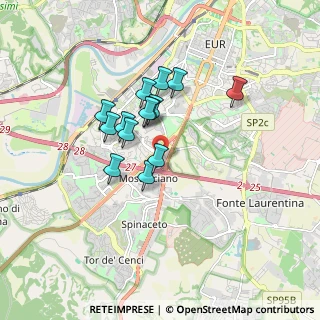 Mappa Via Fermo Ognibene, 00144 Roma RM, Italia (1.40786)