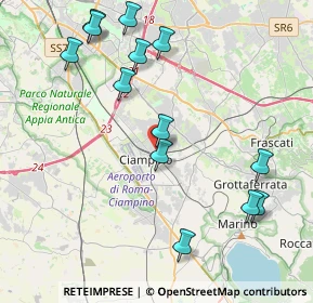 Mappa Via Antonio Locatelli, 00043 Ciampino RM, Italia (4.88231)