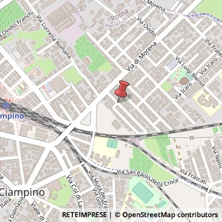 Mappa Via locatelli antonio 33, 00043 Ciampino, Roma (Lazio)