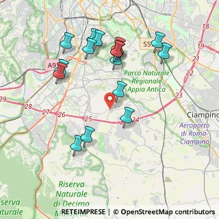 Mappa Via di Tor Pagnotta, 00143 Roma RM, Italia (4.30563)