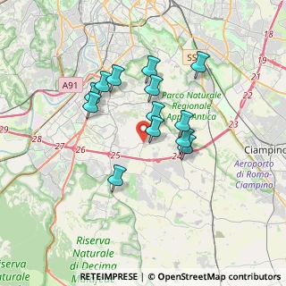 Mappa Via di Tor Pagnotta, 00143 Roma RM, Italia (3.05769)