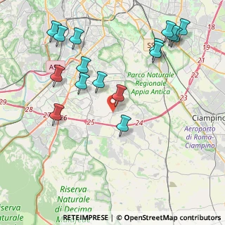 Mappa Via di Tor Pagnotta, 00143 Roma RM, Italia (5.0925)