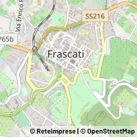 Mapa Frascati